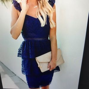 Vici ruffle tiered dress